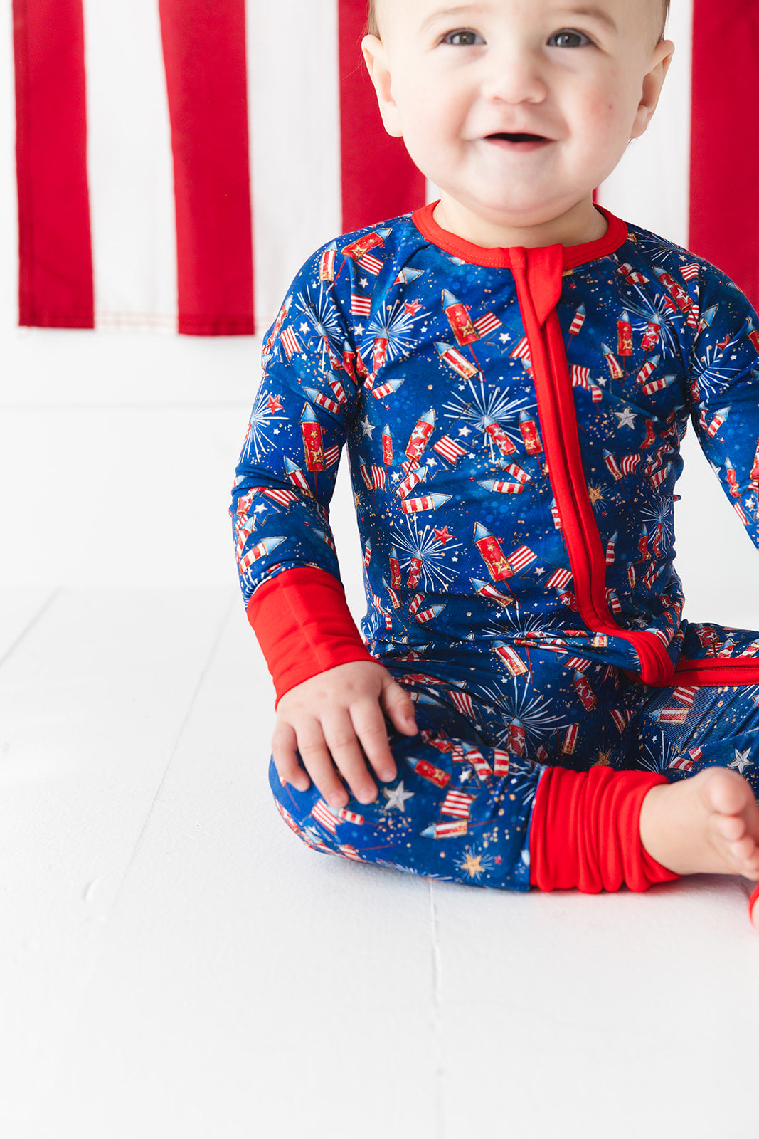 Little Firecracker Patriotic Firework Bamboo Zippy