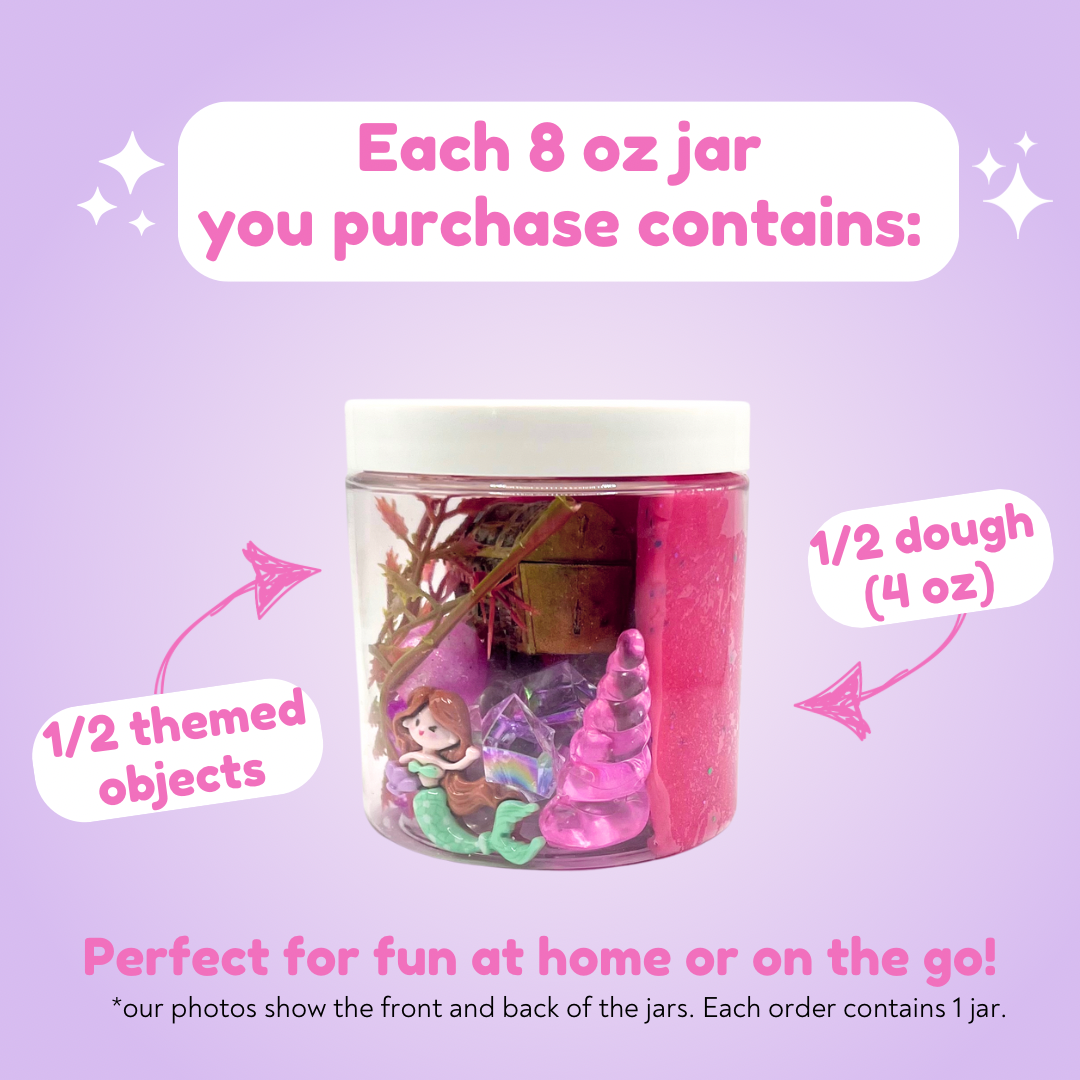 Enchanting Mermaid Playdough Sensory Kit