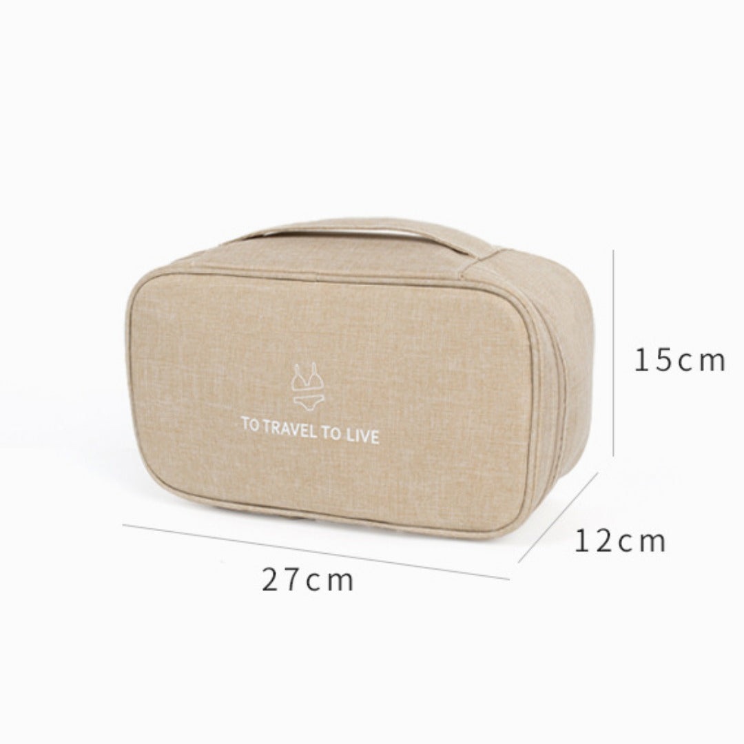 Oxford cloth underwear and socks storage bag, modern simple and fashionable large-capacity convenient finishing bag, underwear storage bag