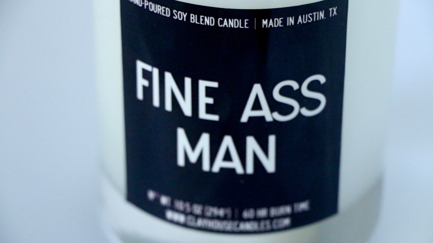 Fine Ass Man Container Candle