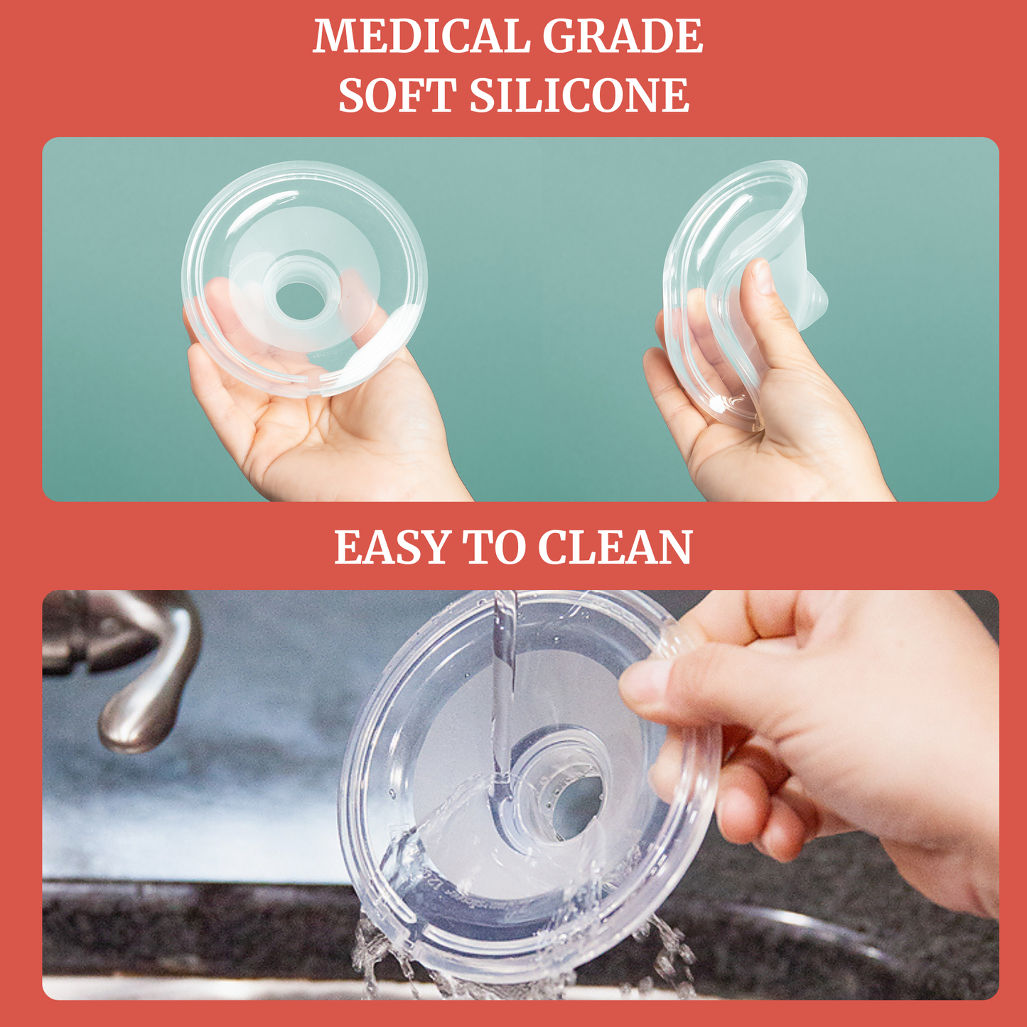 Wearable Breast Pump Flange - 24mm & 27mm