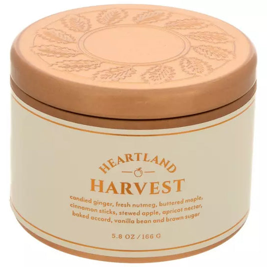 Heartland Harvest Candle Tin