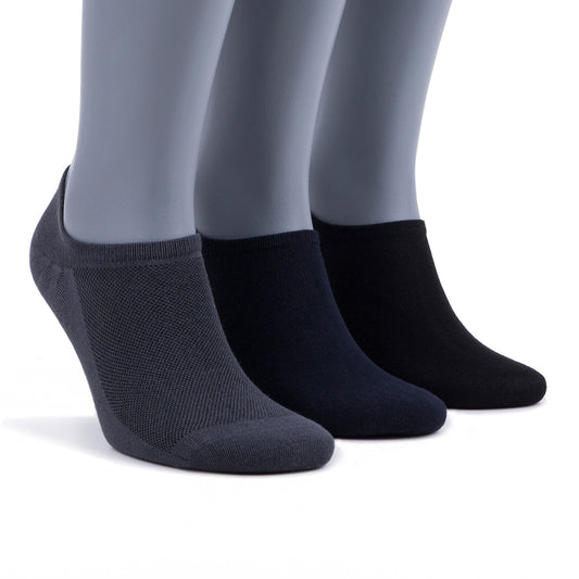 Men’s Bamboo No Show Socks 3-Pack - 443
