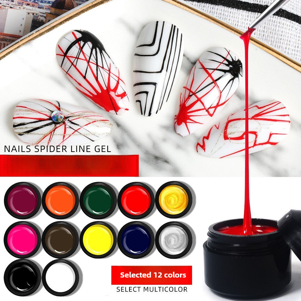 1060 Nail Art Elastic Glue Nail Polish Phototherapy