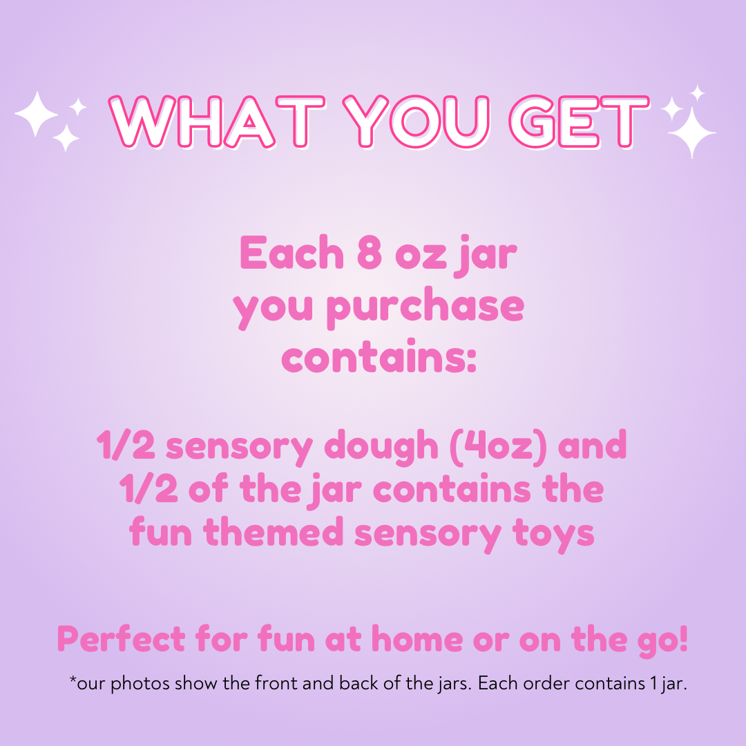 Ice Cream Themed Sensory Play Dough Kit