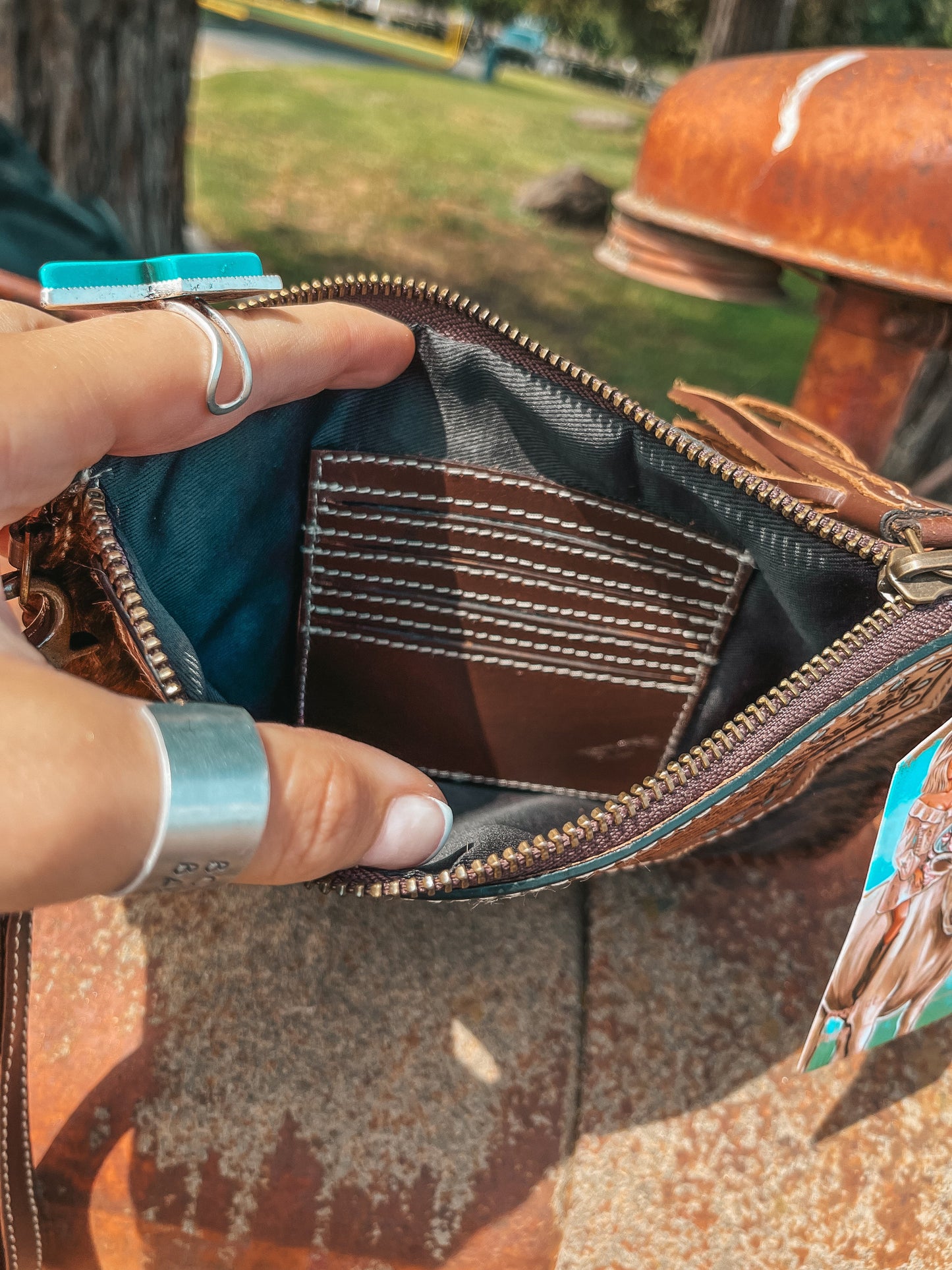 The Waylon Wristlet bag