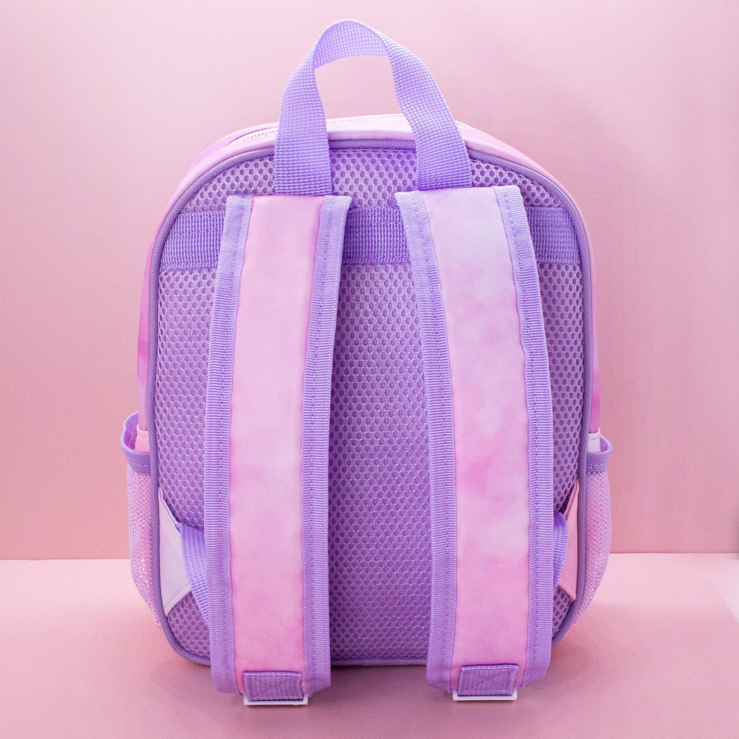 Girls Backpack with Glitter Varsity Letters - Mini Tie Dye