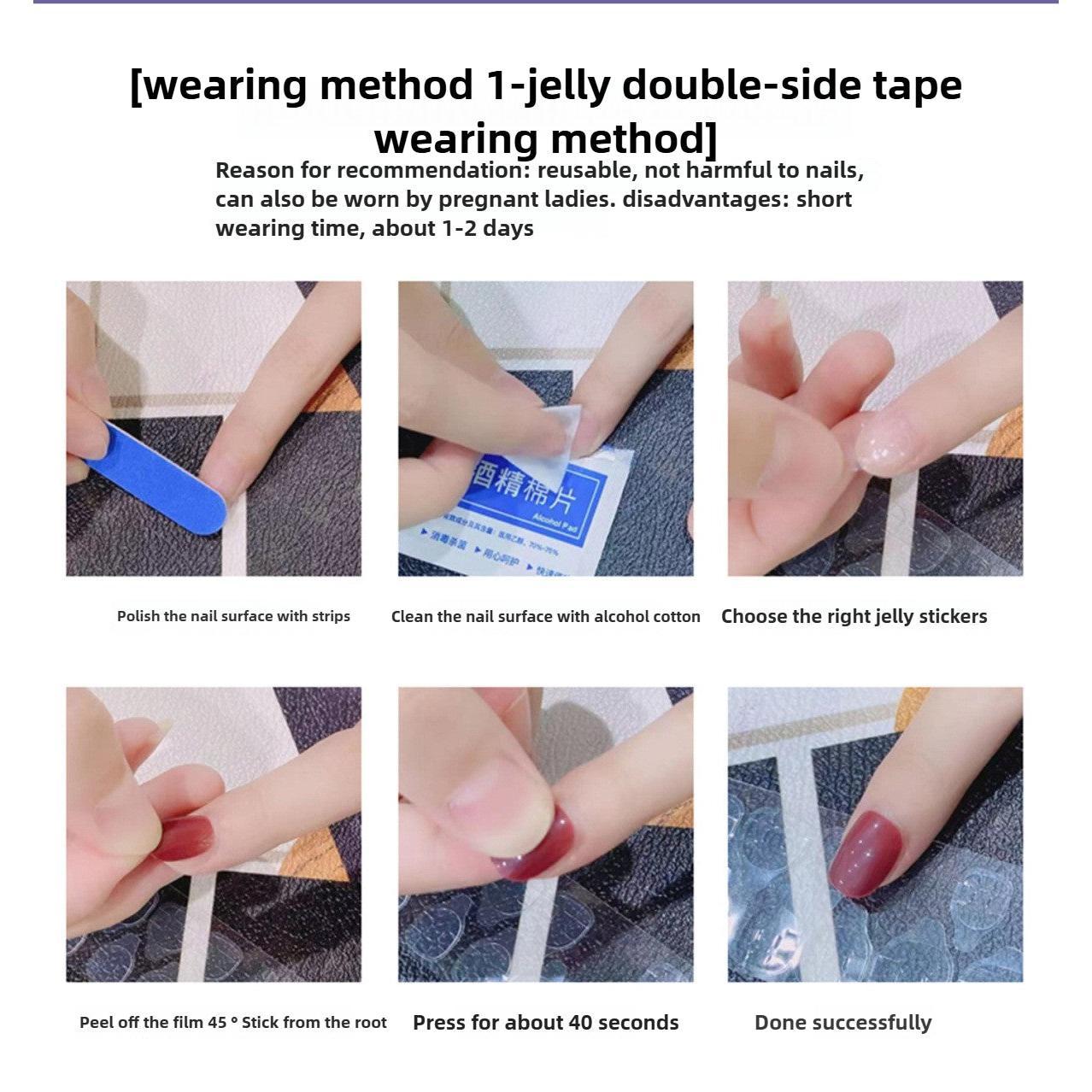 1052- Handmade press on nails