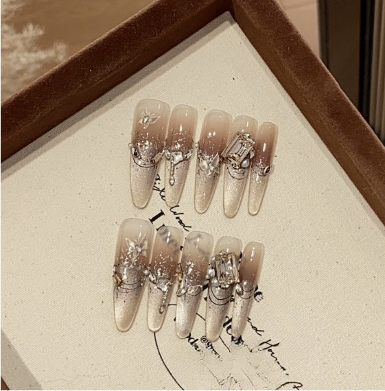 1034- Handmade press on nails