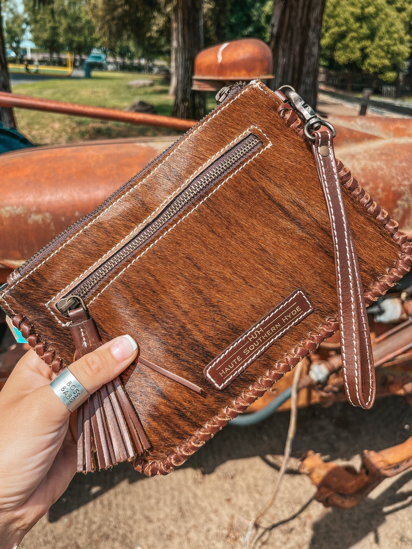 The Waylon Wristlet bag