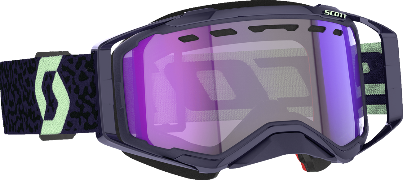 Prospect Snow Cross Goggle - Dark Purple/Mint - Light Sensitive Blue Chrome 278603-7696307