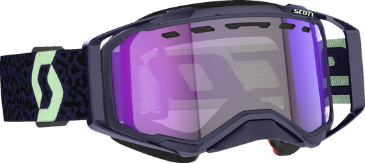 Prospect Snow Cross Goggle - Dark Purple/Mint - Light Sensitive Blue Chrome 278603-7696307
