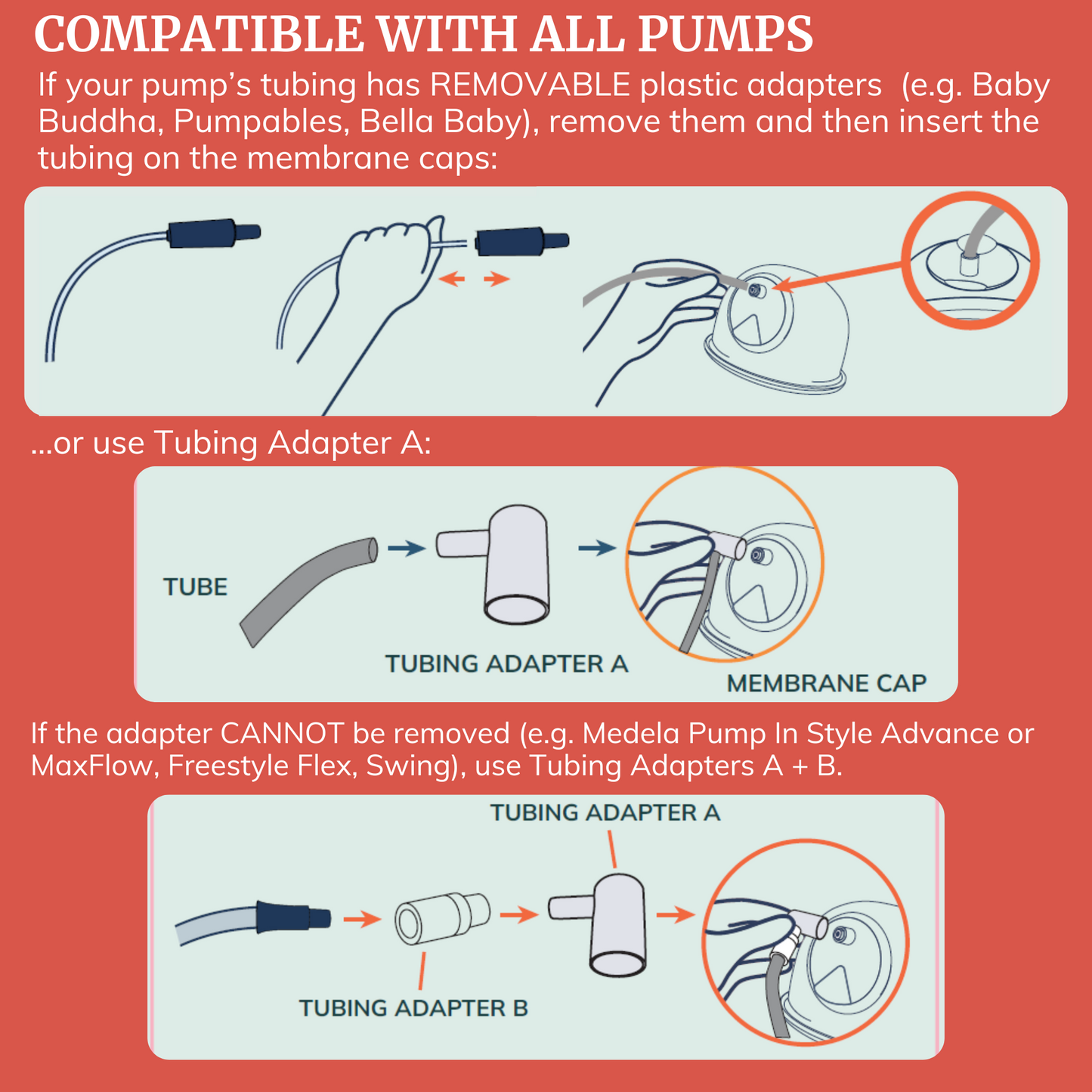 Milk Collection Cups with Silicone Flanges - Pump-A-Collect