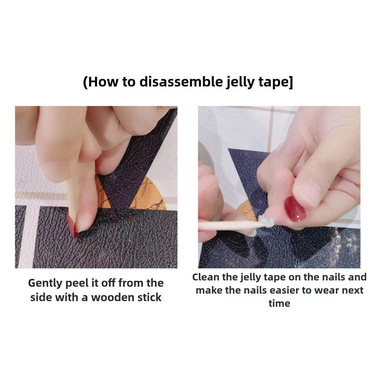 1045- Handmade press on nails