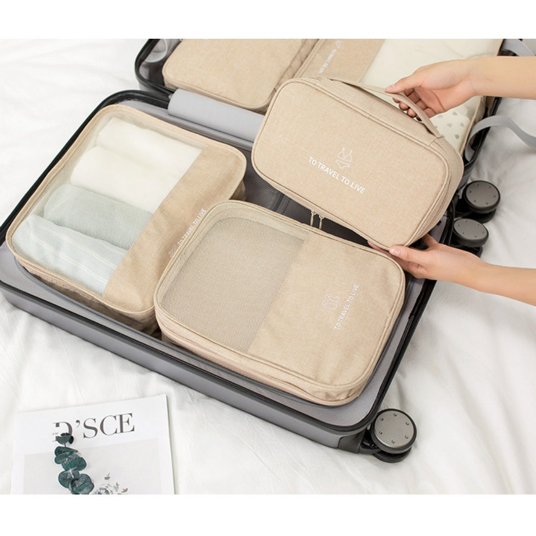 Oxford cloth underwear and socks storage bag, modern simple and fashionable large-capacity convenient finishing bag, underwear storage bag