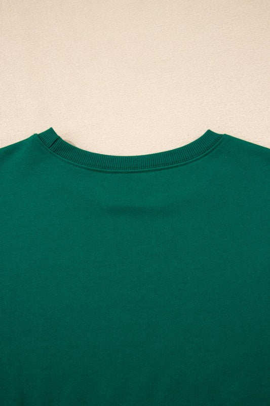 Varsity Stripe Pullover and Mini Skirt Set