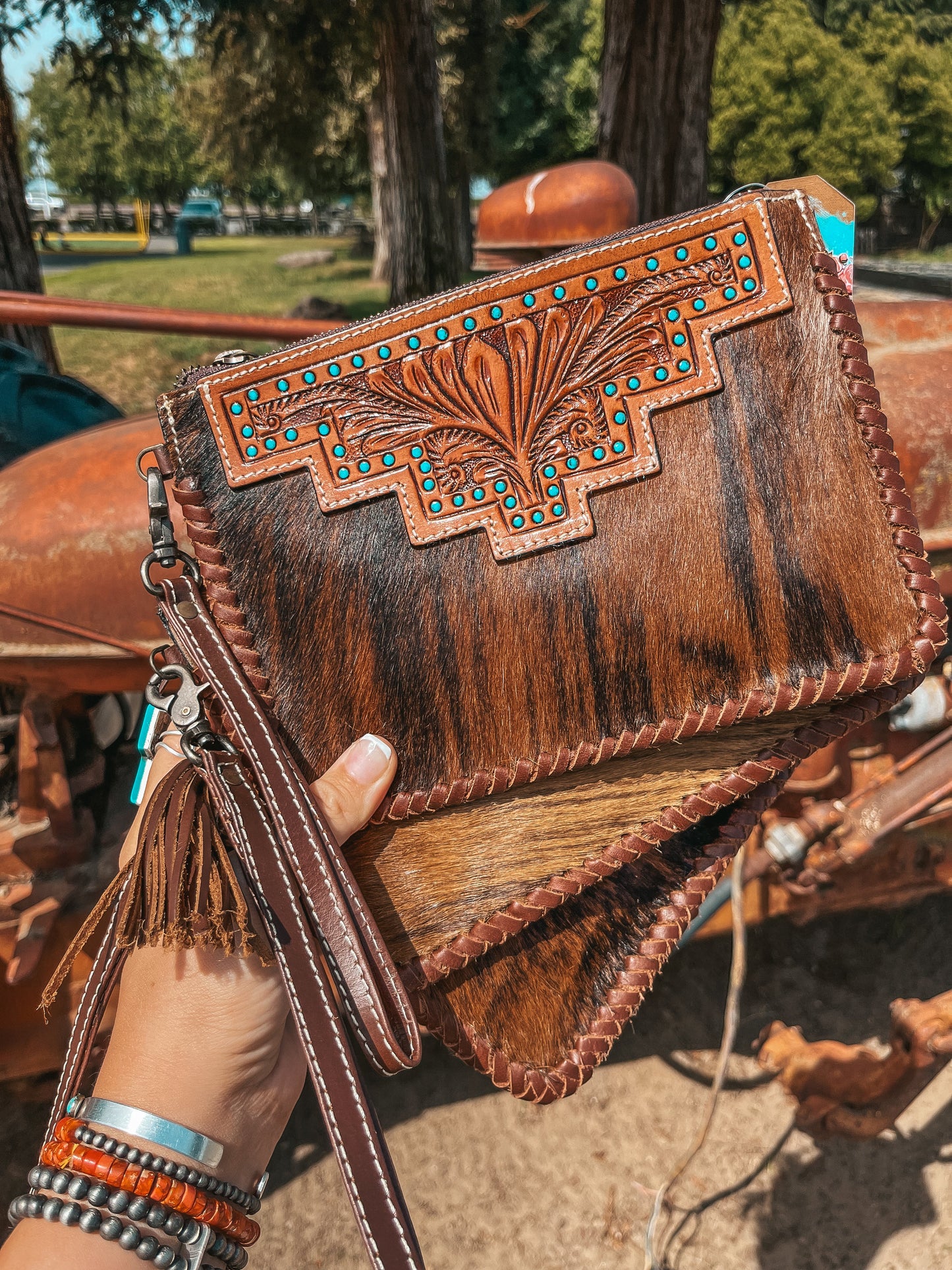 The Waylon Wristlet bag