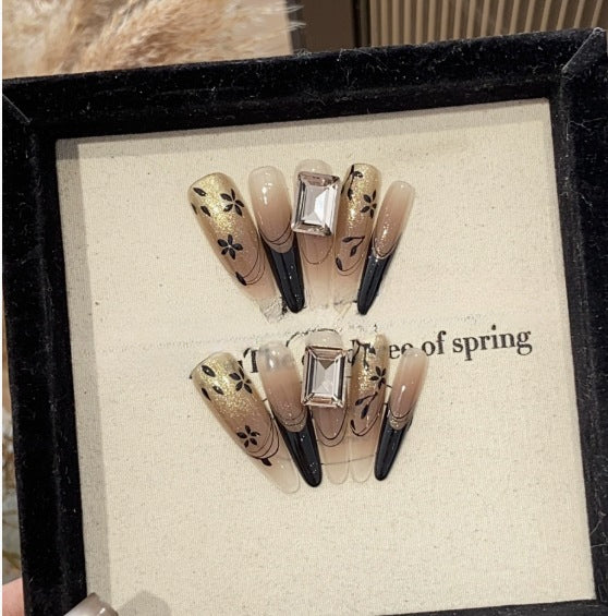 0995- Handmade press on nails