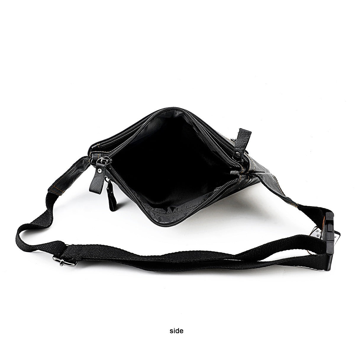 Multifunctional Genuine Leather Chest Bag & Waist Bag Unisex