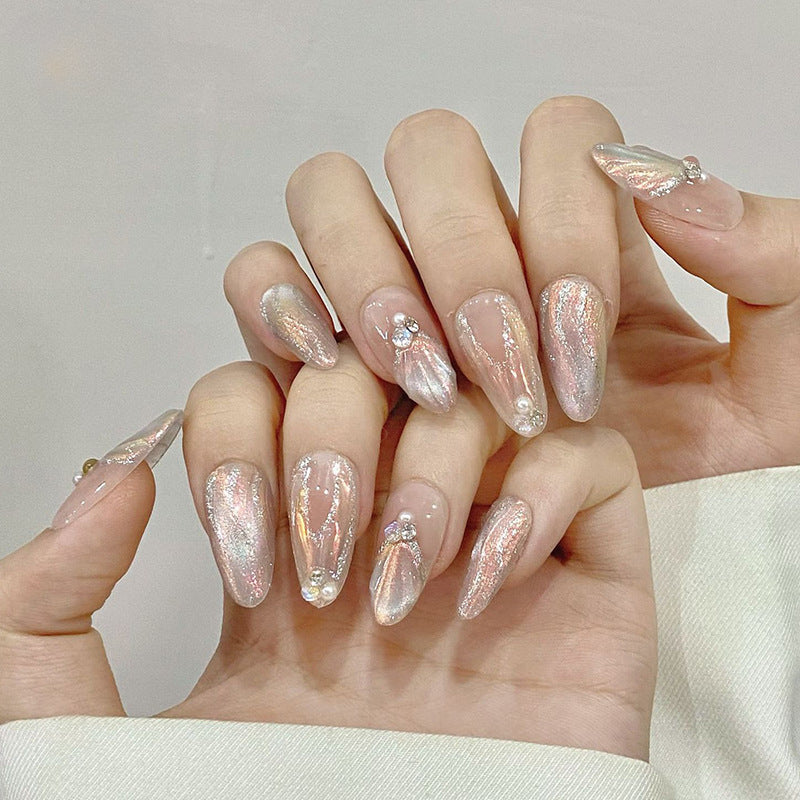 0996- Handmade press on nails