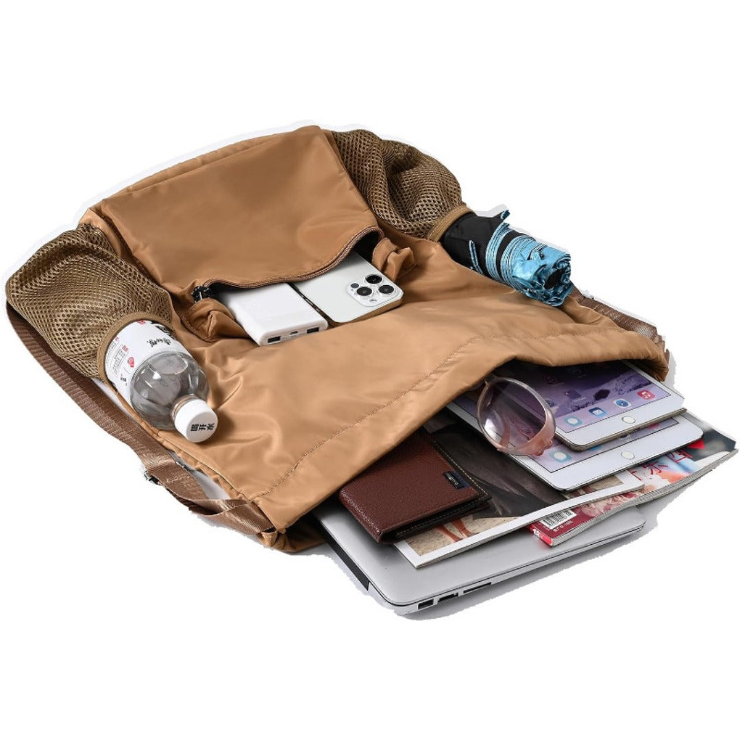 Stylish Men's Backpack Purse – Perfect Unisex Backpack Purse for Shopping Trips & Everyday Use