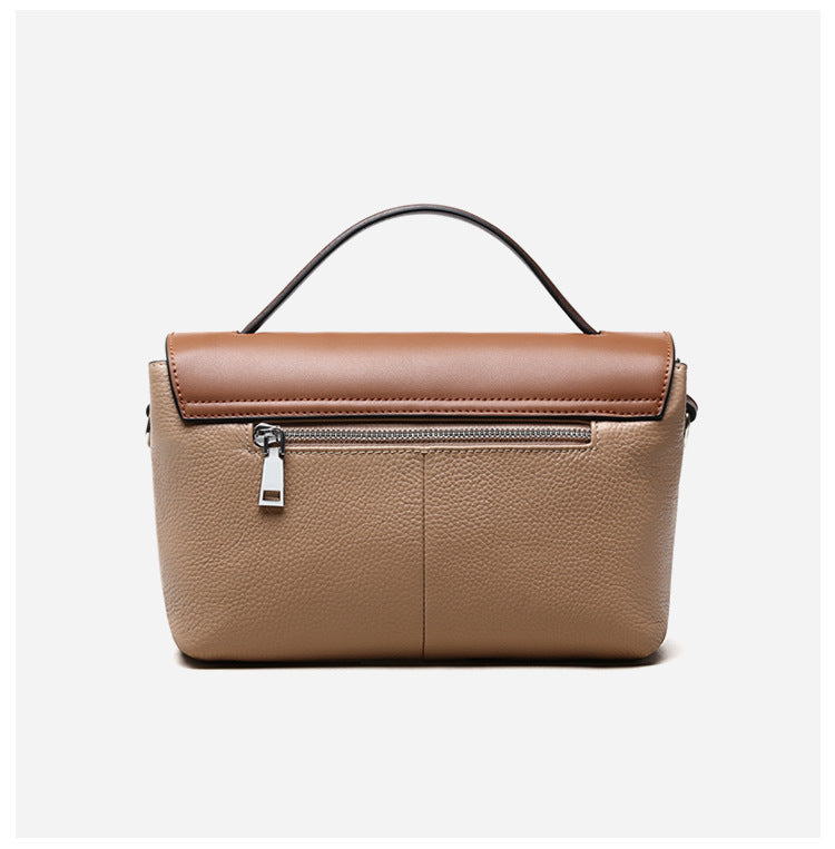 Genuine leather crossbody bag