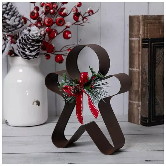 Gingerbread Metal Decor