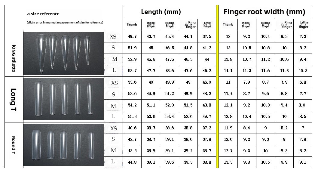 0979- Handmade press on nails