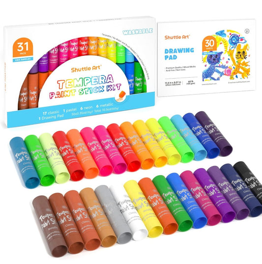 Tempera Paint Stick Kit