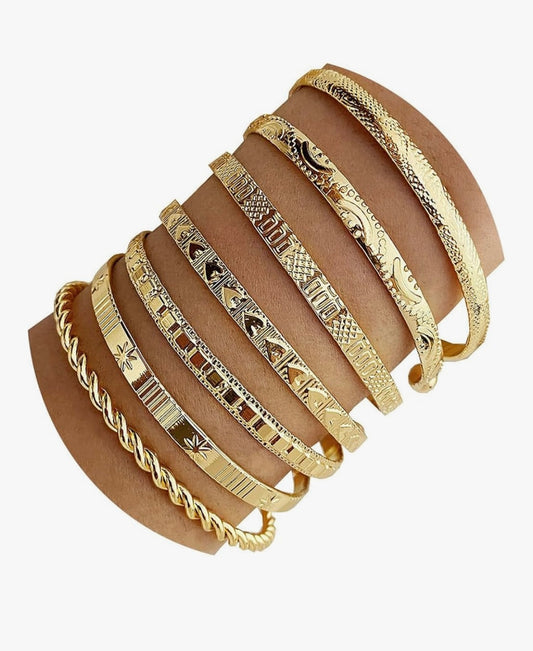 Bracelet Set Gold