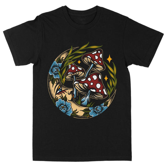Amanita Moon Tattoo T-shirt
