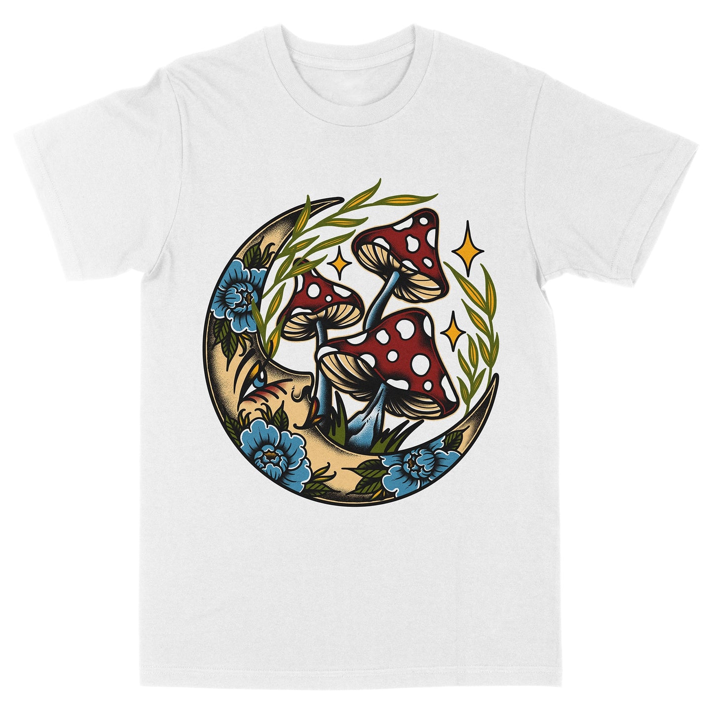 Amanita Moon Tattoo T-shirt