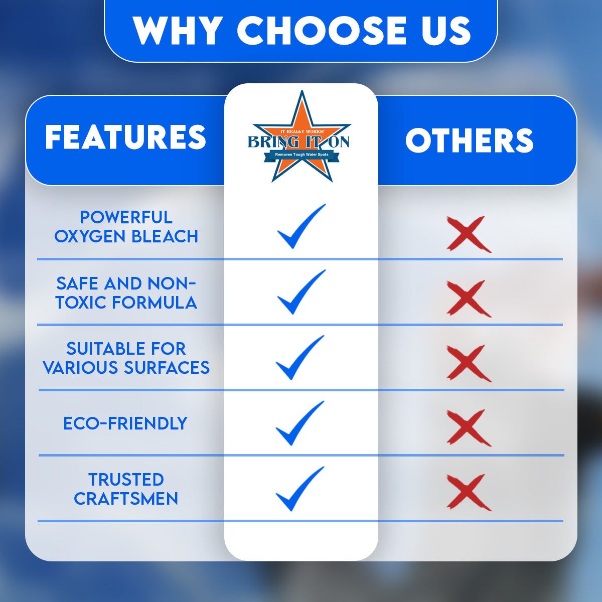 Bring It On Cleaner Hard Water Spot Remover
