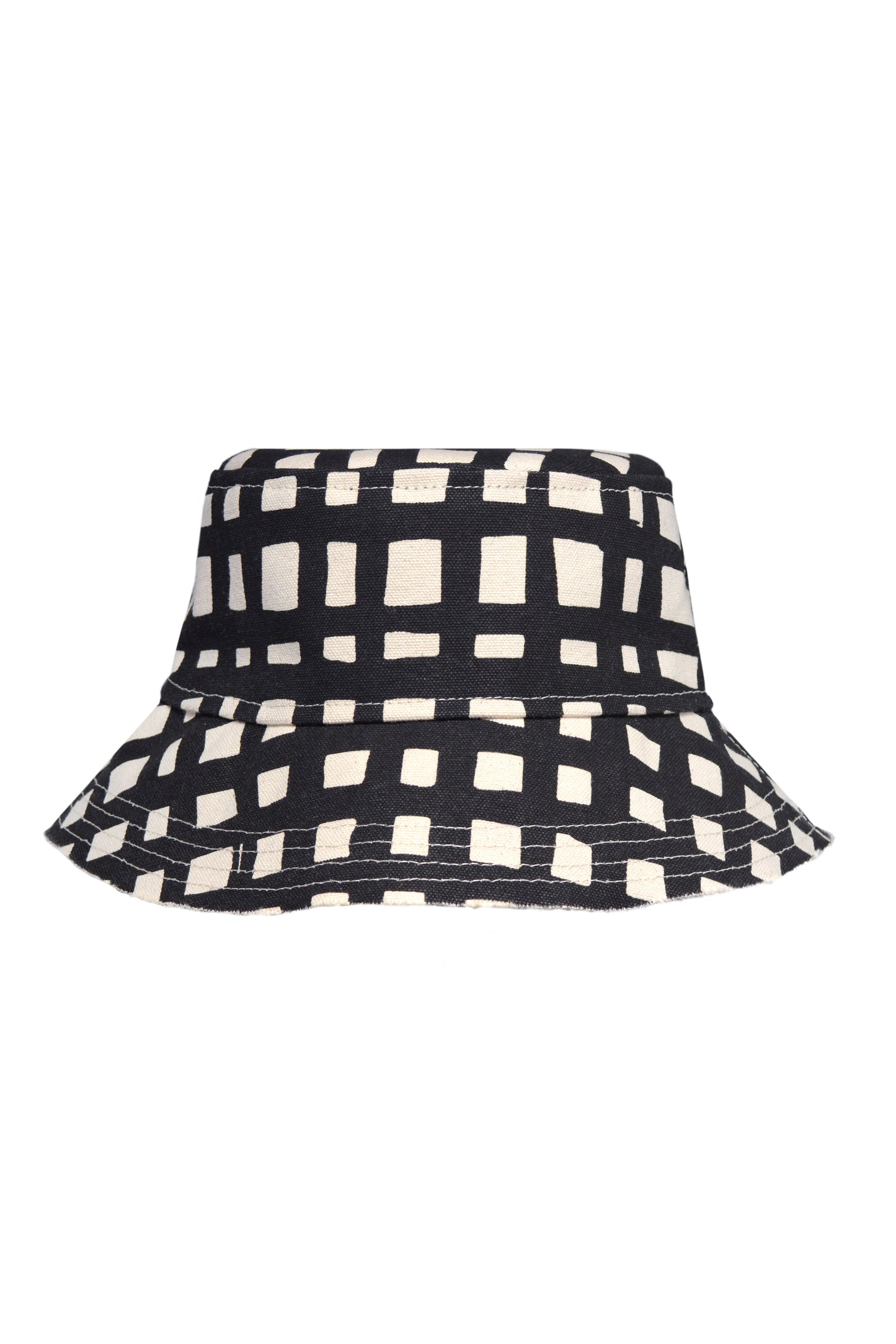 Grid Bucket Hat