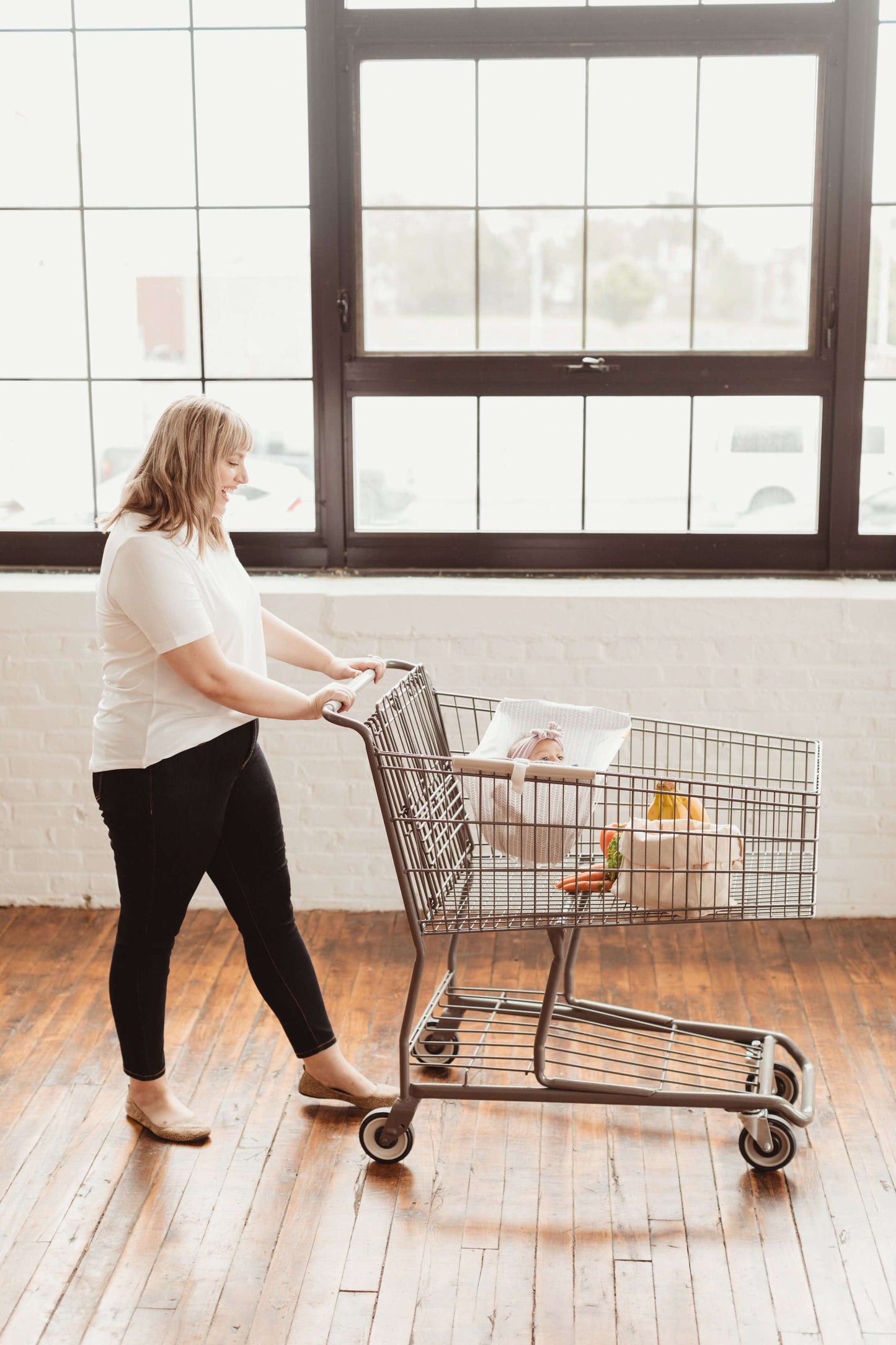 Baby Shopping Cart Hammock | Little Arrow Design