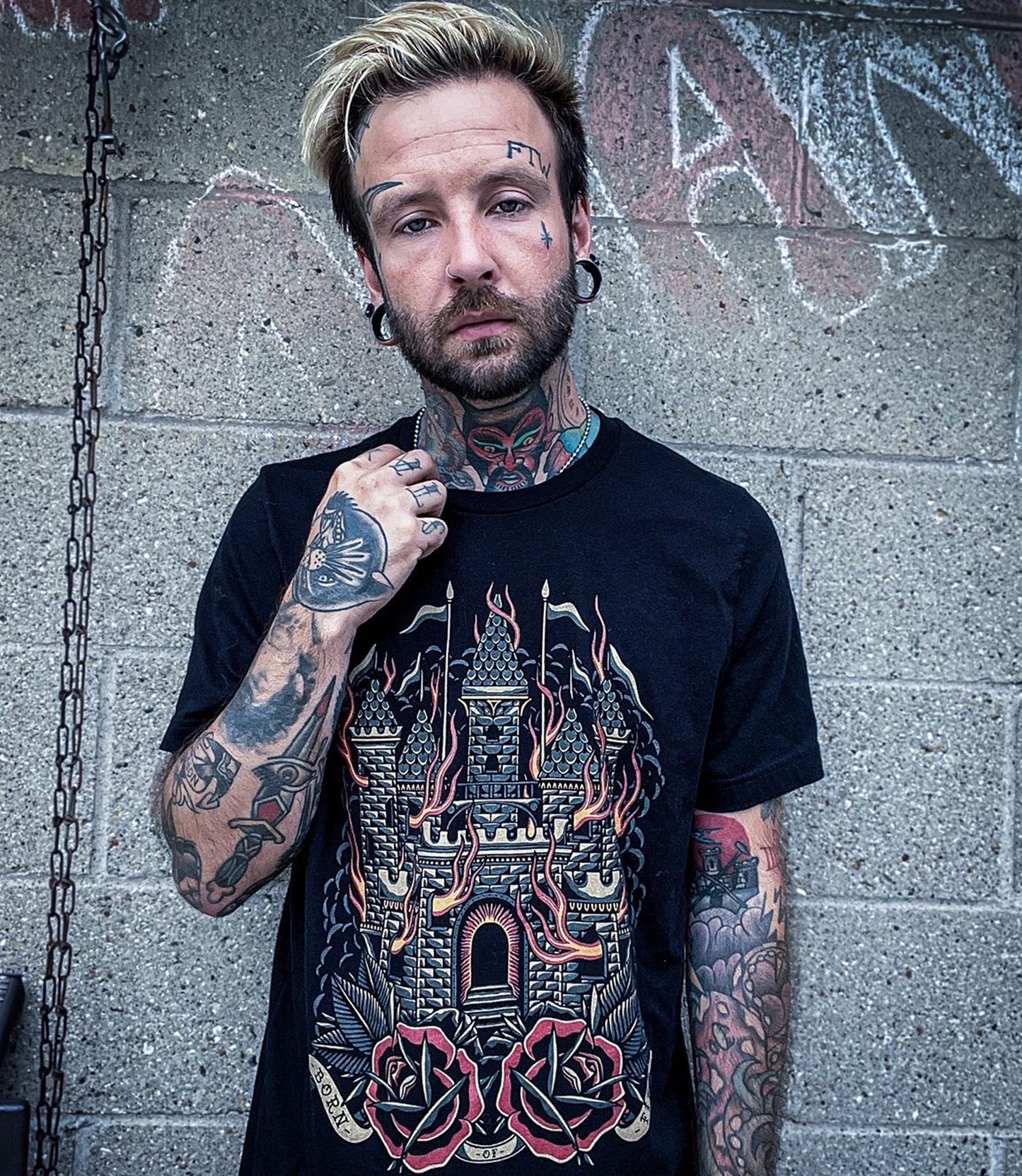 Born Of Fire T-shirt unisex