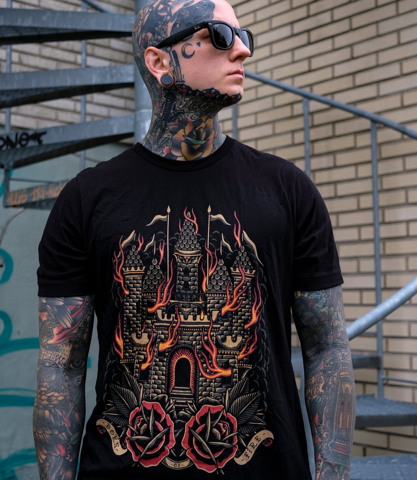 Born Of Fire T-shirt unisex