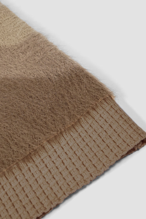 Mohair Knit Crewneck Sweater