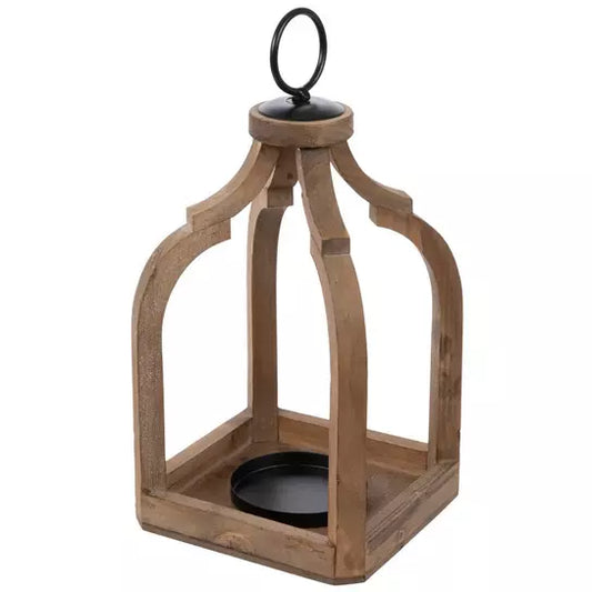 Wood and Metal Lantern