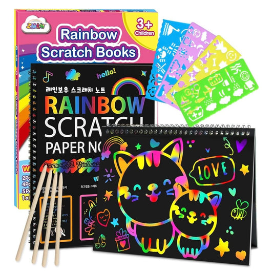 Scratch Rainbow Booklet