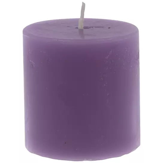 Purple Pillar Candle