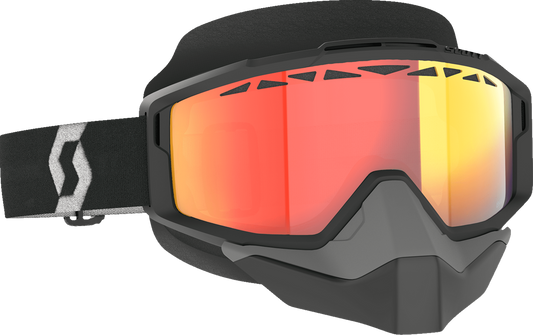 Split OTG Snow Goggle - Light Sensitive - Black/White - Red Chrome 285542-1007341