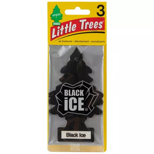 Black Ice Little Trees Air Freshener