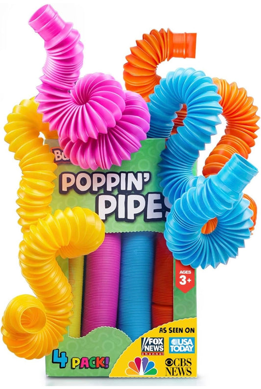 Poppin' Pipe Sensory Toy