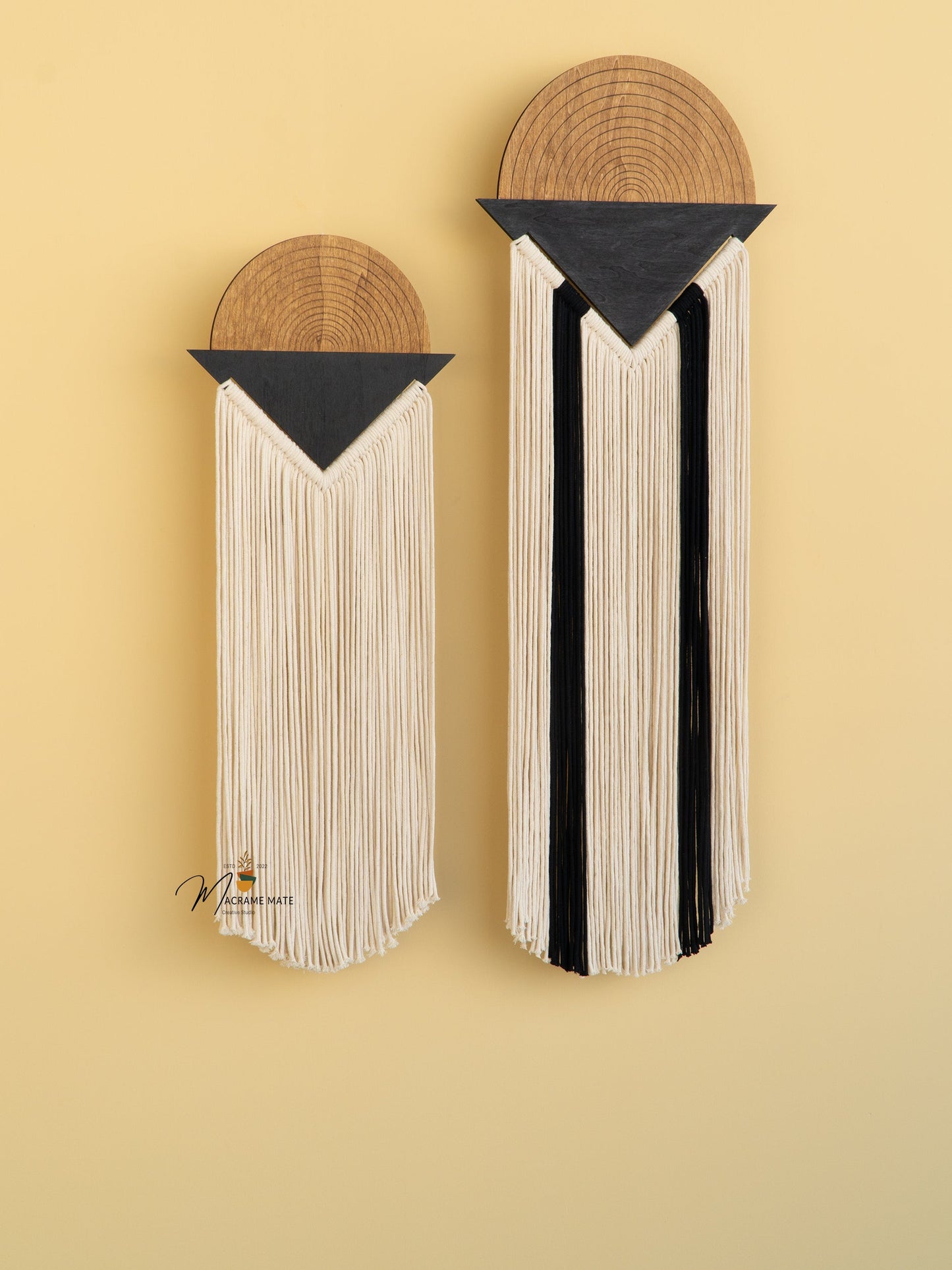 Fathom Macrame Fiber Wall Art (Y38)