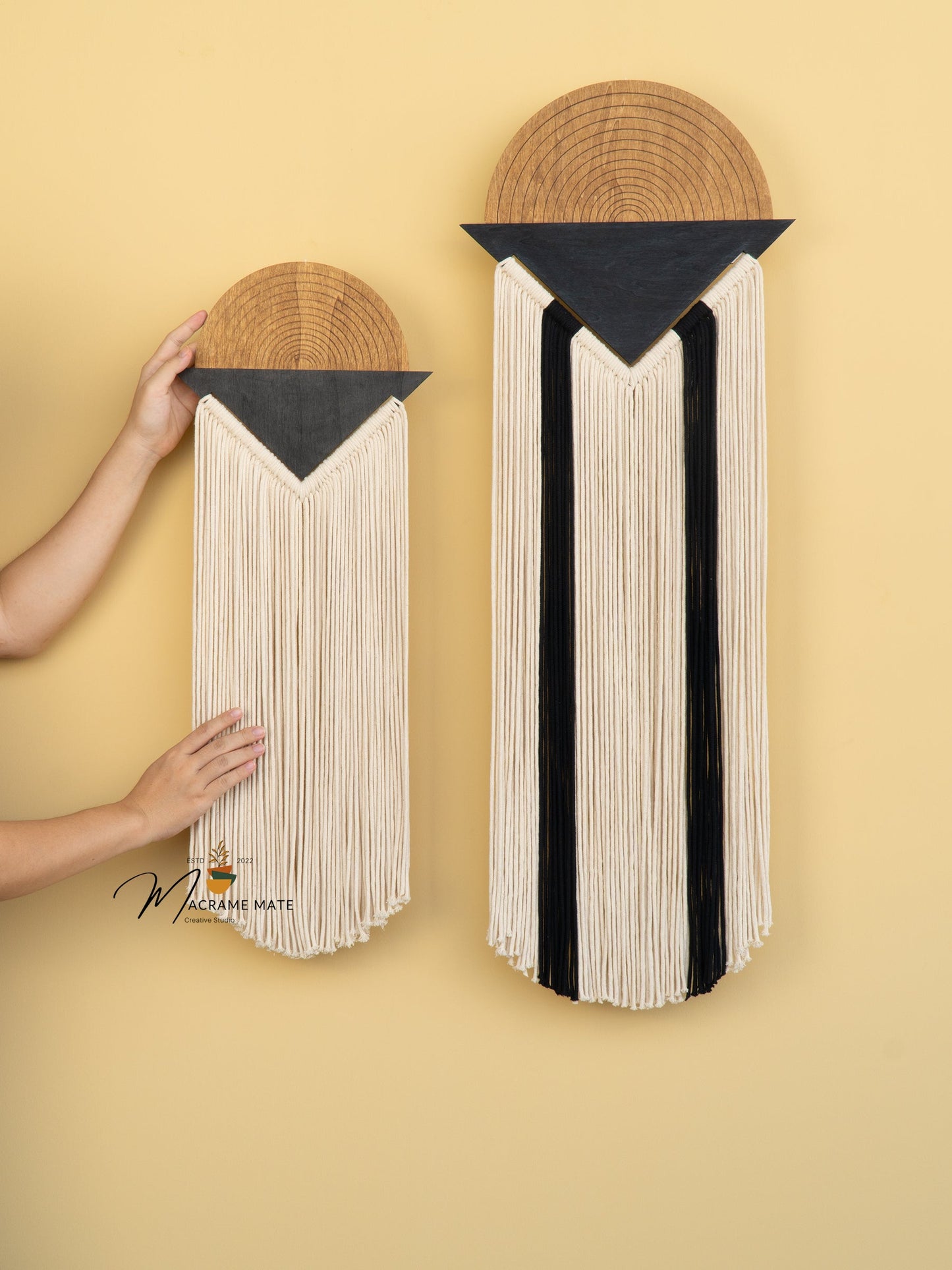 Fathom Macrame Fiber Wall Art (Y38)