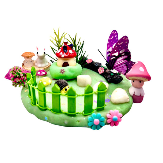 Special Edition Jar: Fairy Garden Playdough Sensory Toy Kit