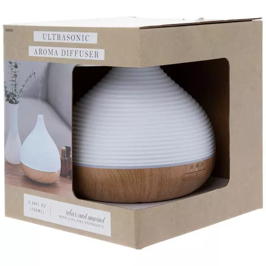 Ridged Tapered Ultrasonic Aroma Diffuser