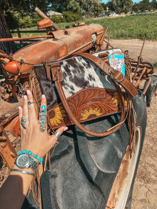 Concealed Carry leather and Southern Hyde tote purse