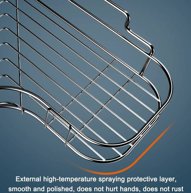 Triangular Bathroom Corner Organizer